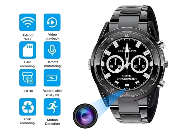 Wearable Hidden Camera With Audio